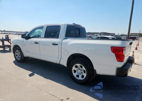 2022 Nissan Titan S из США, поврежденный, VIN 1N6AA1EE6NN100588